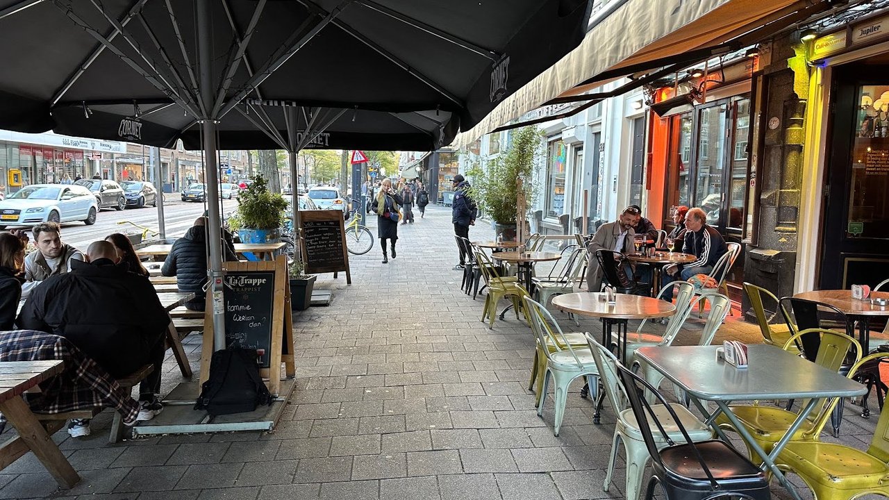 Foto van het terras