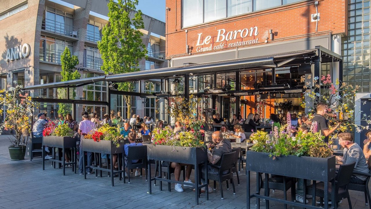 Foto van het terras