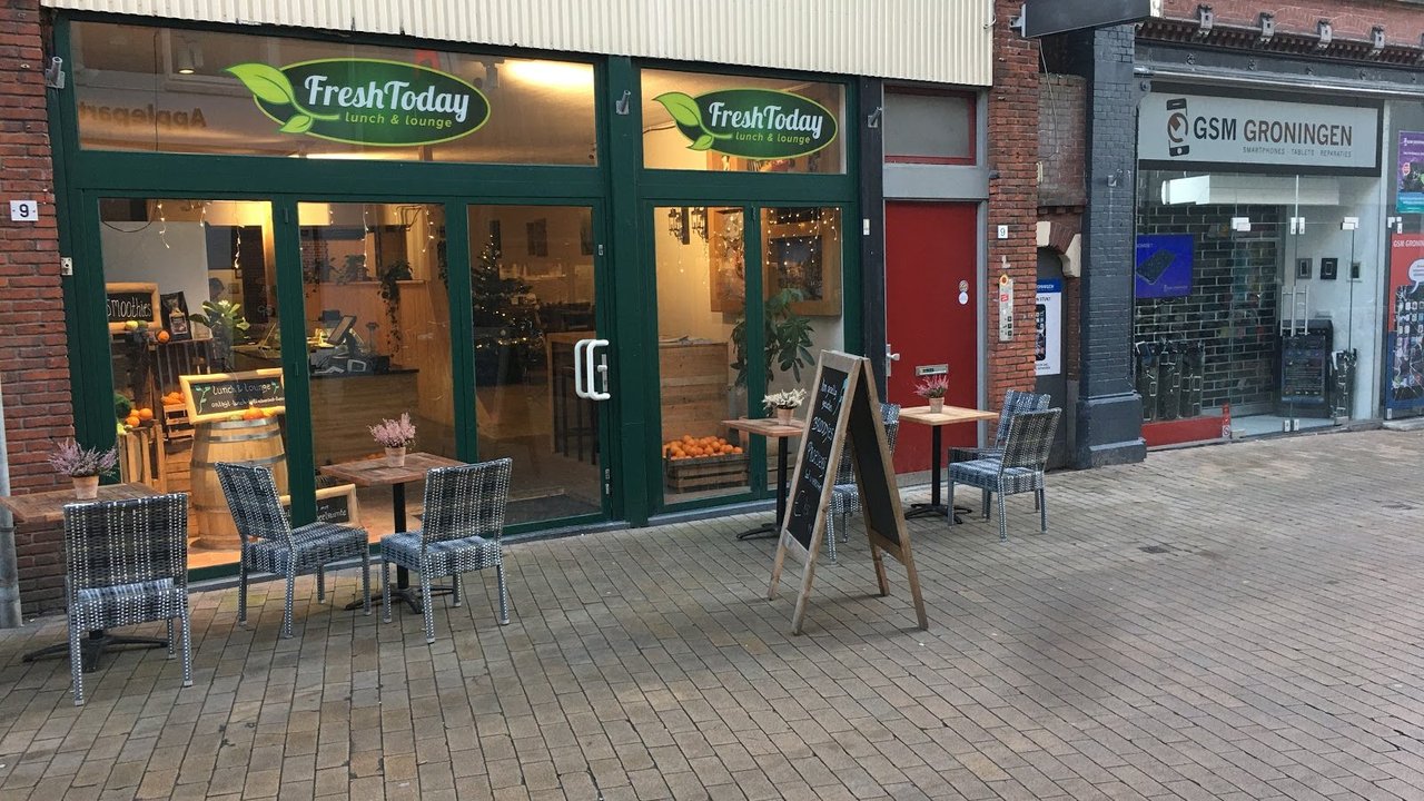 Foto van het terras