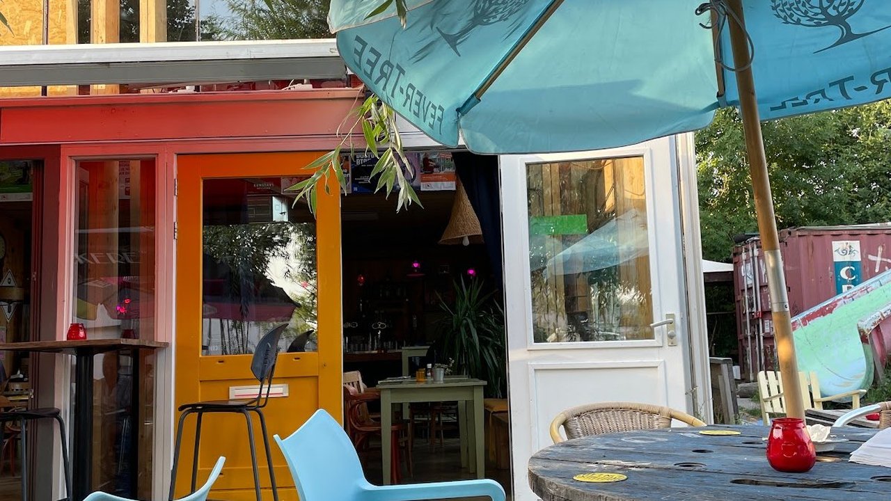 Foto van het terras