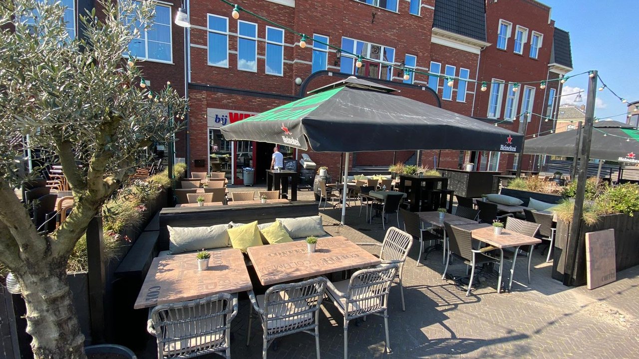 Foto van het terras