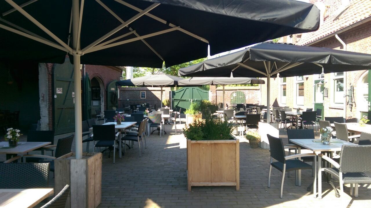 Foto van het terras