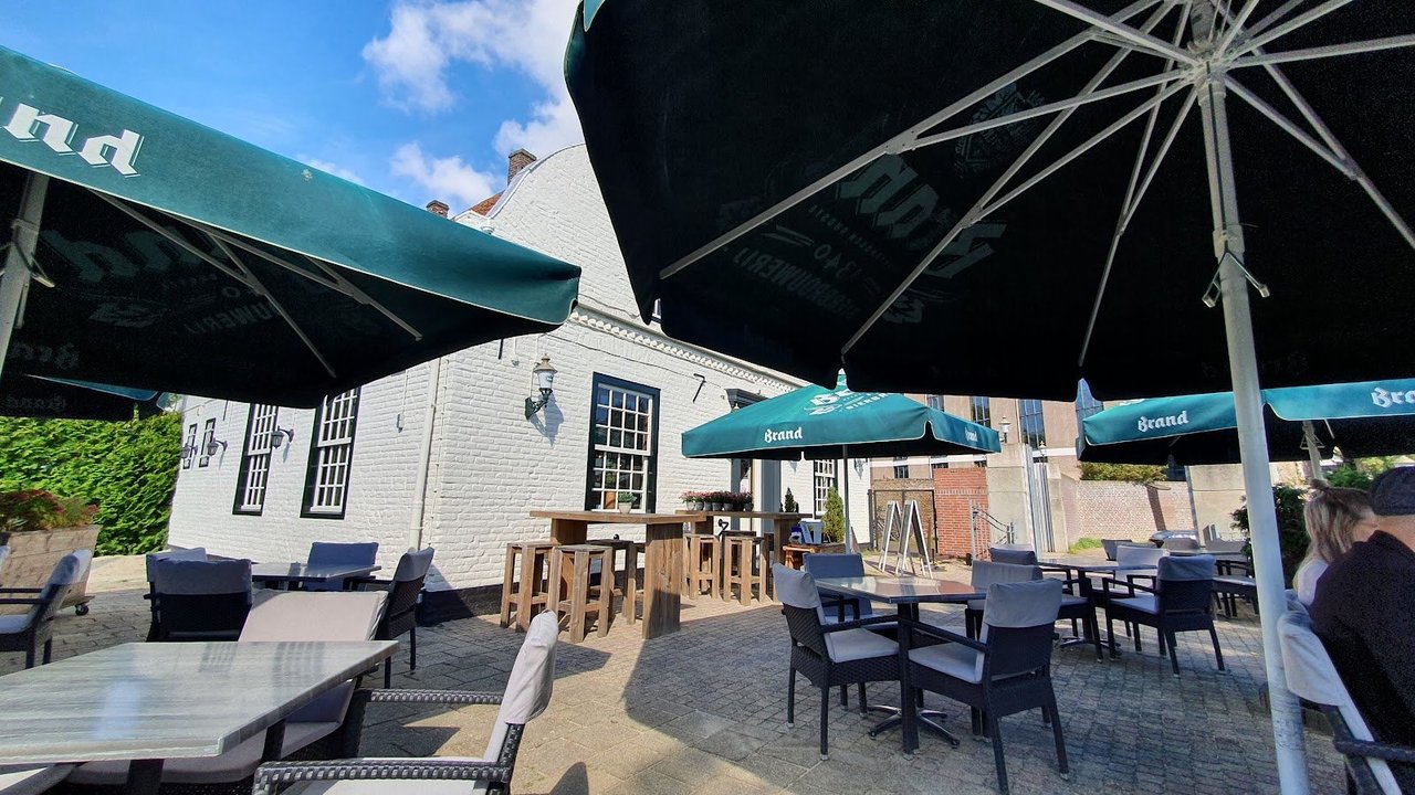 Foto van het terras