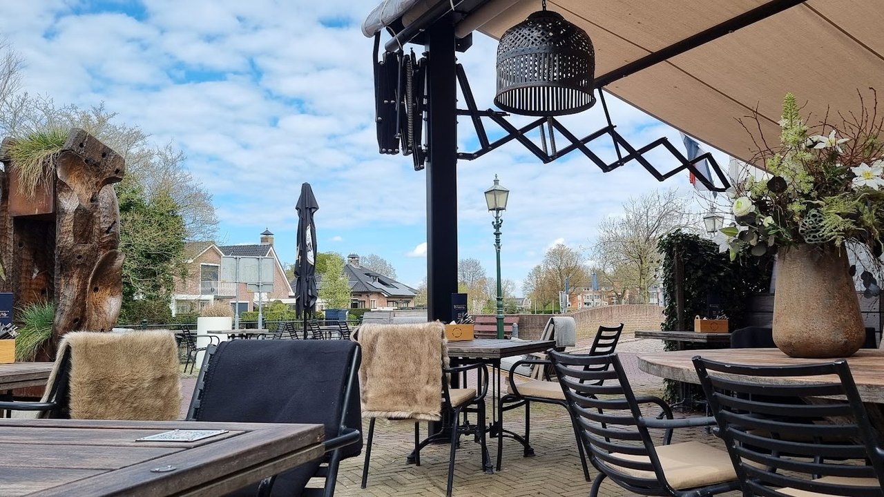 Foto van het terras